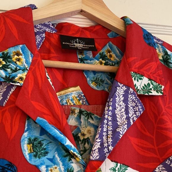 Vintage Royal Creations Made In Hawaii Hawaiian Shirt Size XL - Picture 6 of 10
